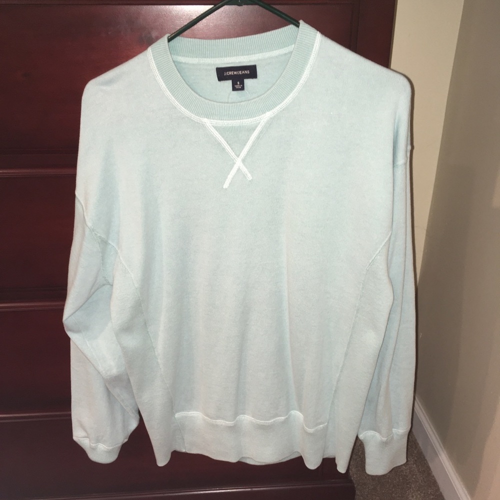 J Crew Side-panel crewneck sweatshirt S